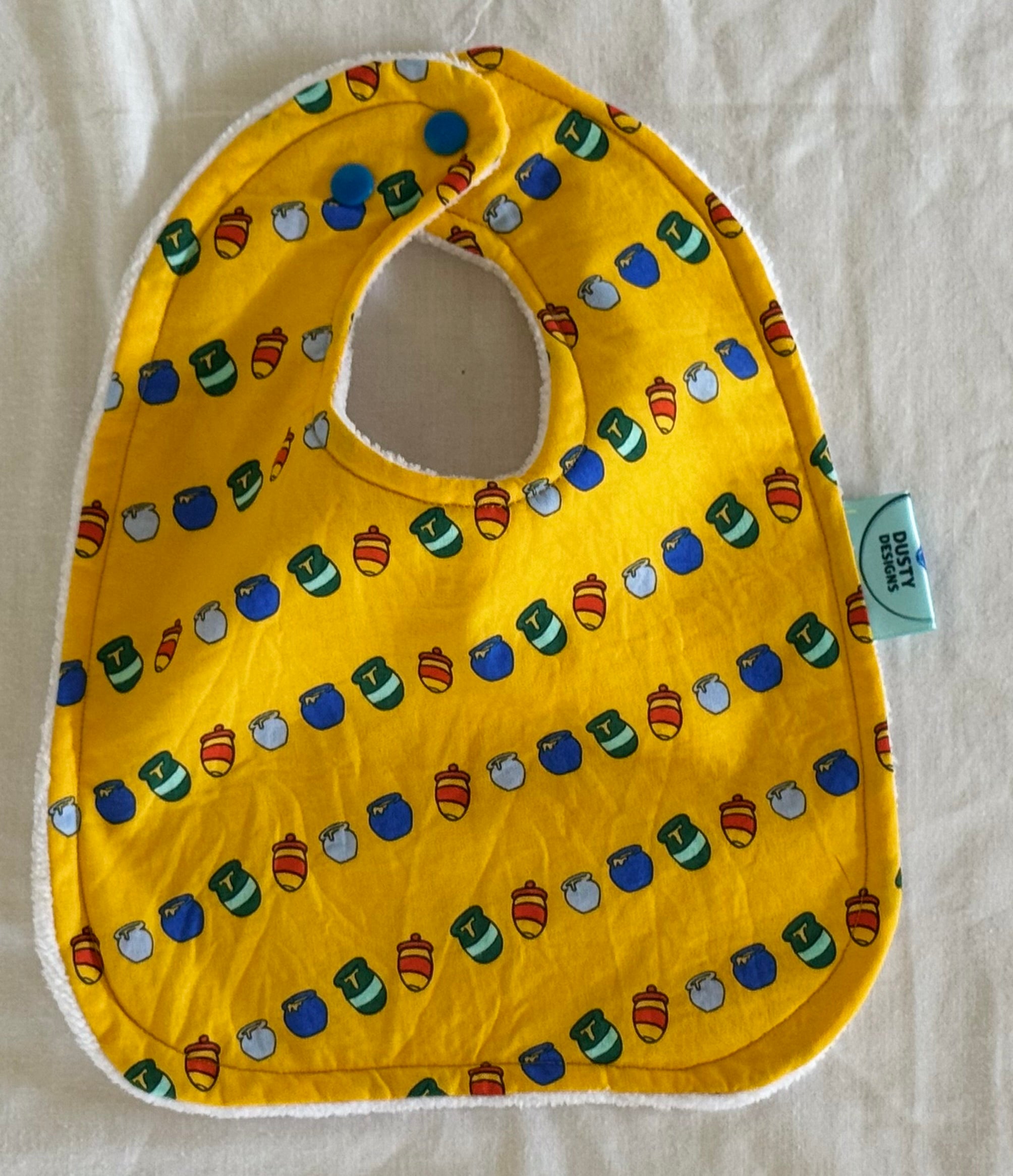 Winnie the Pooh pots Standard Bib