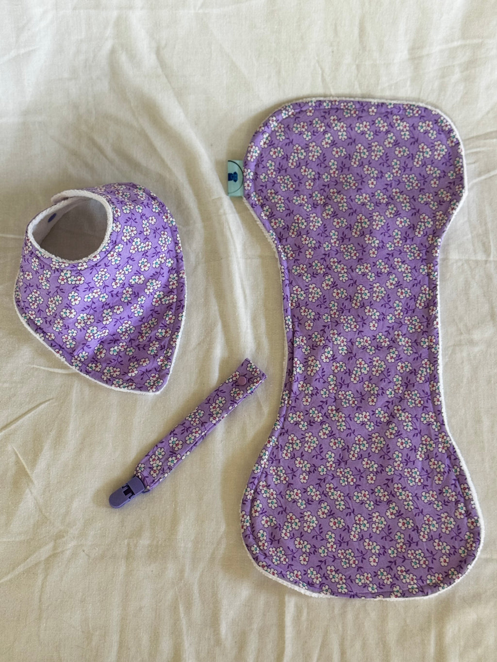 Purple Floral Set